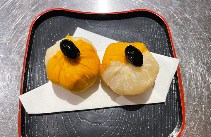 おせち料理「かぼちゃの口取り」