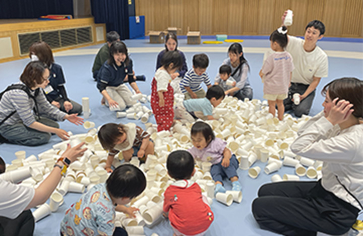 乳幼児親子向けイベント　<br />
①きっずタイム　②赤ちゃんタイム